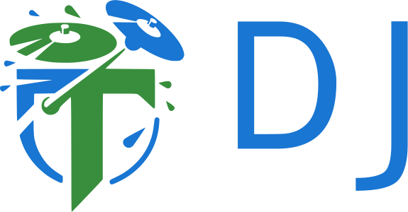 design de logotipo DJ