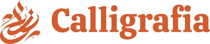 design del logo Calligrafia