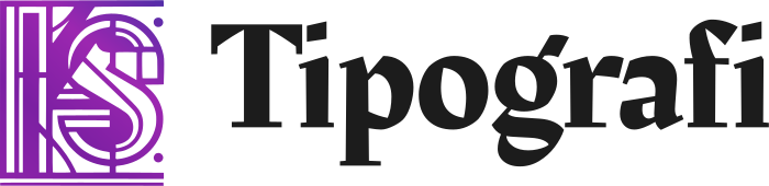 desain logo Tipografi