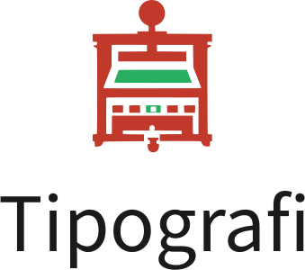 desain logo Tipografi