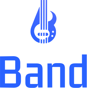 design del logo Band