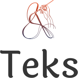 desain logo Teks