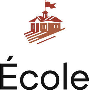 création de logo École