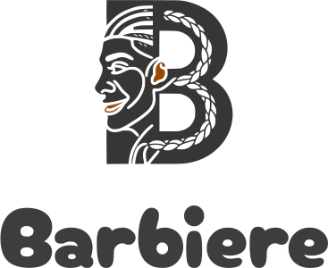 design del logo Barbiere