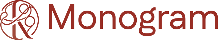 desain logo Monogram