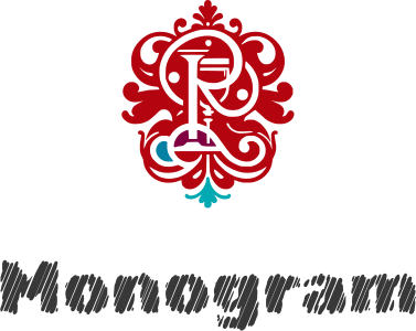 Monogram logo design
