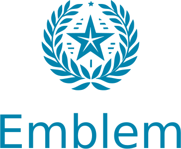 Emblem logo design