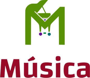 Música logo design