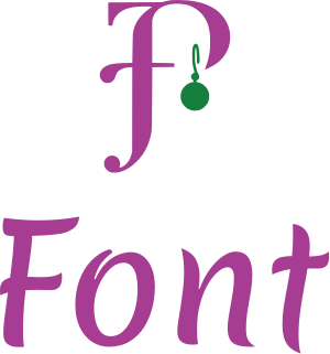 Font logo design