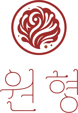 원형 로고 디자인
