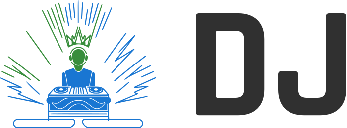 design de logotipo DJ