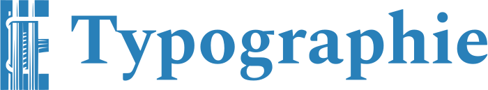 création de logo Typographie