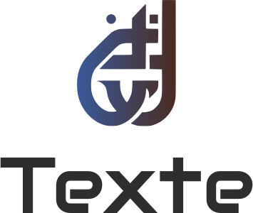 création de logo Texte