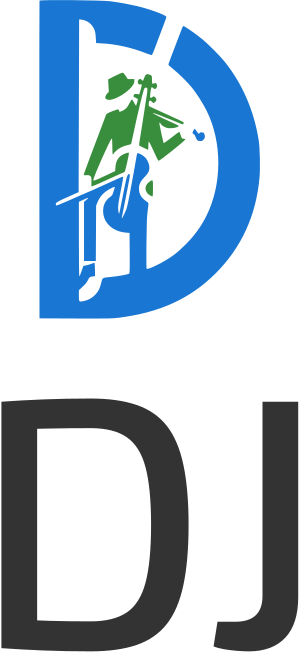 design del logo DJ