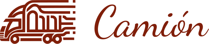 Camión logo design