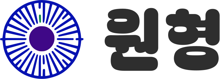 원형 logo design