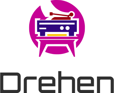 Drehen logo design