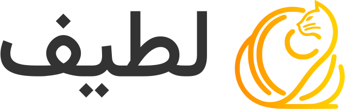لطيف logo design