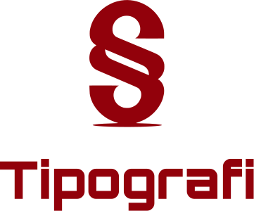 Tipografi logo design