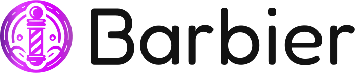 Barbier logo design