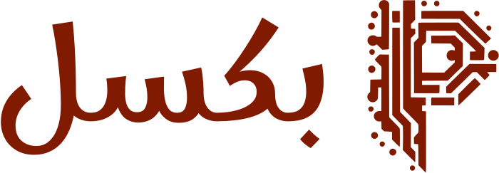 بكسل logo design