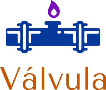 Válvula logo design