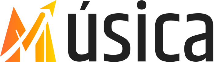 Música logo design
