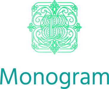 Monogram logo design