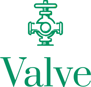 Valve logo design