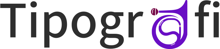 Tipografi logo design