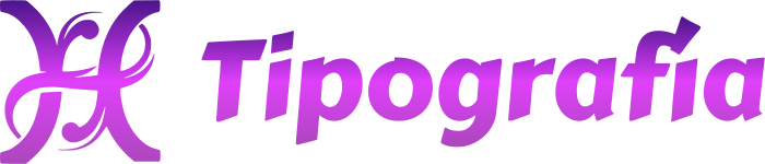 Tipografía logo design
