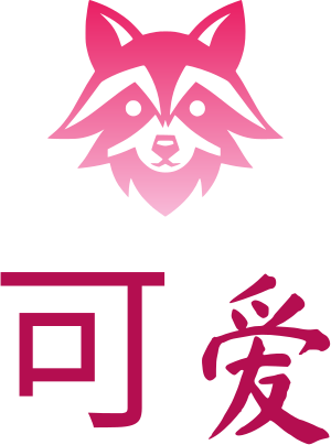可爱 logo design