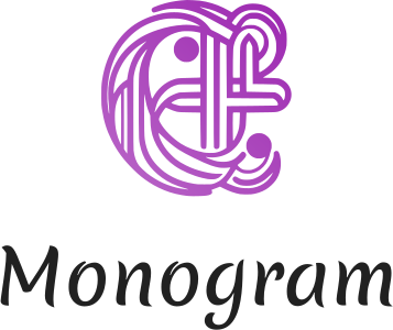 Monogram logo design