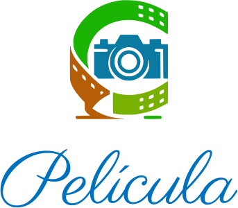 Película logo design