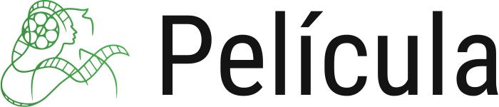 Película logo design