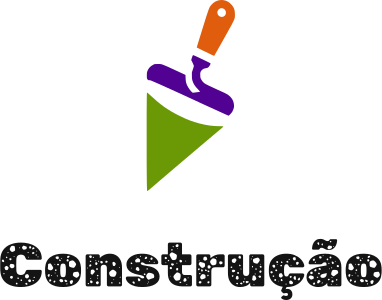 Construção logo design