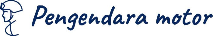 Pengendara motor logo design