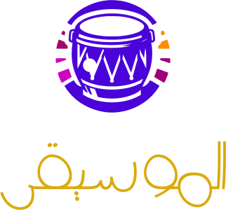 الموسيقى logo design
