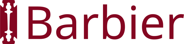 Barbier logo design