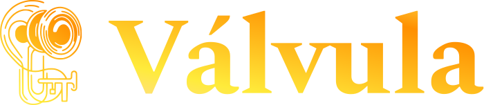 Válvula logo design