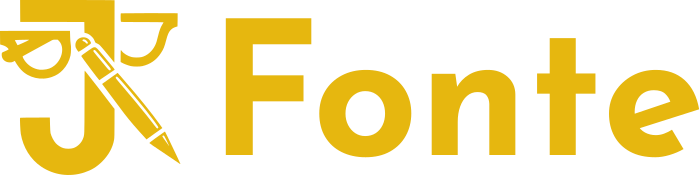 Fonte logo design