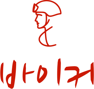 바이커 logo design