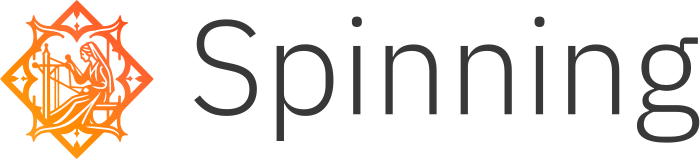 Spinning logo design