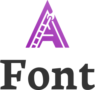 Font logo design