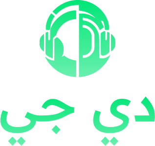 دي جي logo design