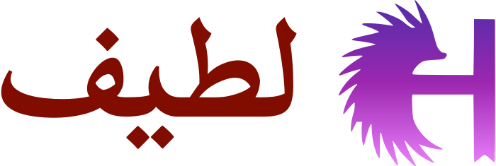 لطيف logo design