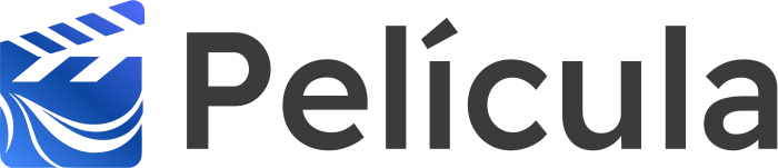 Película logo design