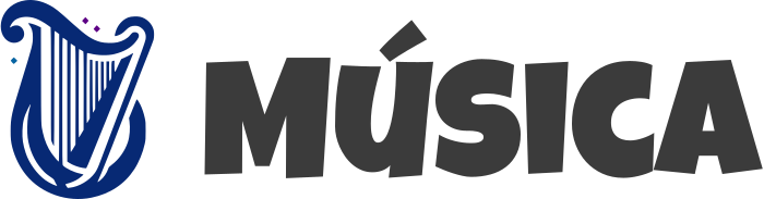 Música logo design