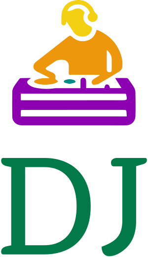 DJ logo design