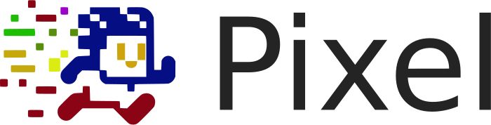 Pixel logo design